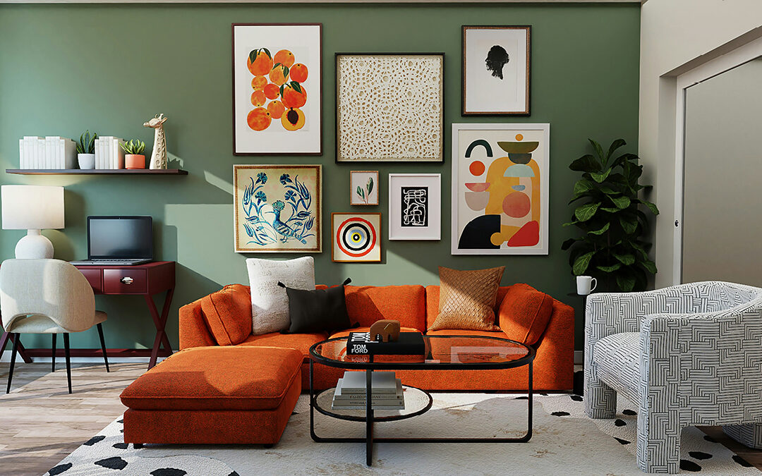 Wandgestaltung im Wohnzimmer: der stilvolle All-In-One-Guide