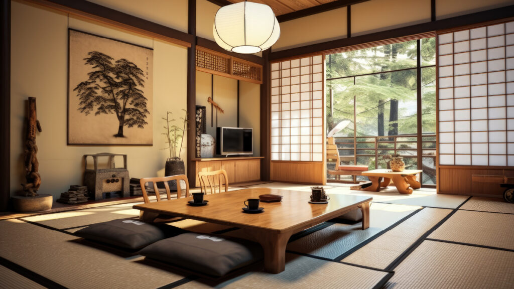 Japanischer Einrichtungsstil Wohnraum