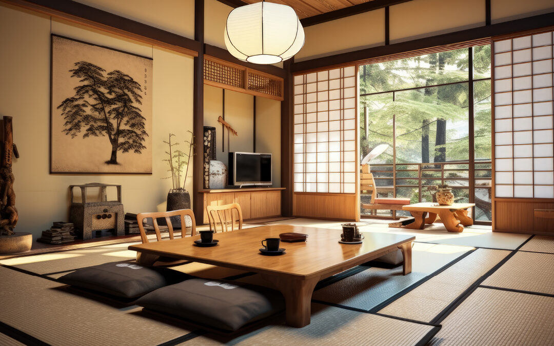 Japanische Einrichtung: Inneneinrichtung im japanischen Stil