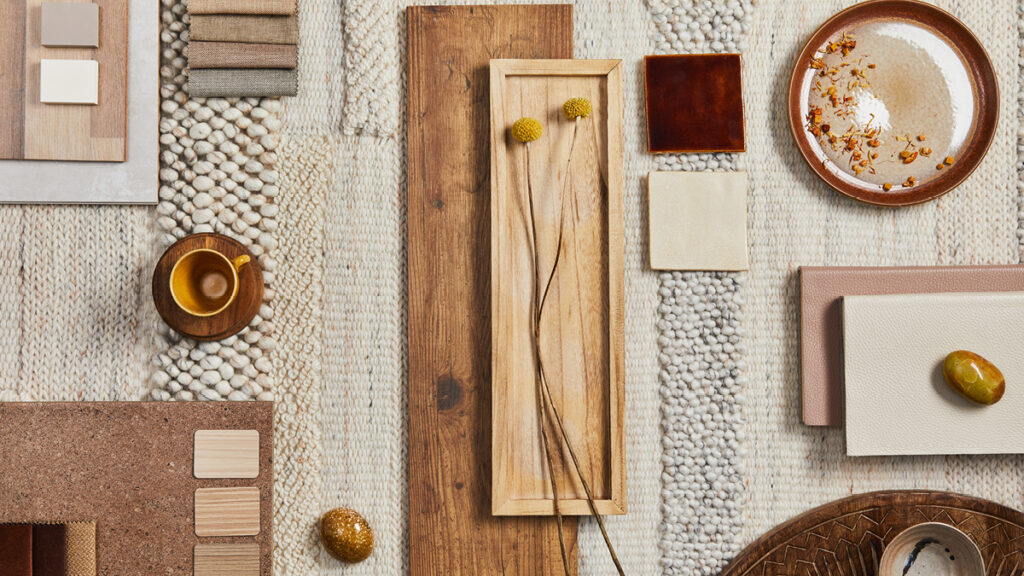 Naturmaterialien und warme Holztöne in der japanischen Einrichtung